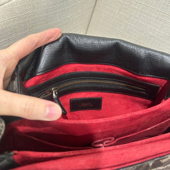 Bally Horsehair Leopard-Pattern Bag - Picture 4 of 15